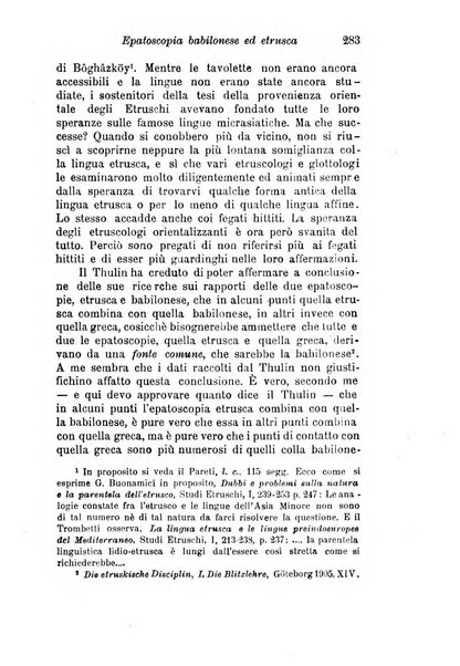 Studi e materiali di storia delle religioni