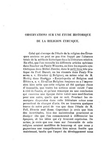 Studi e materiali di storia delle religioni