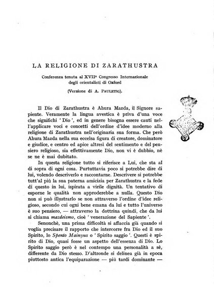 Studi e materiali di storia delle religioni