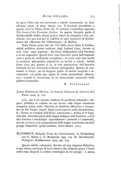 Studi e materiali di storia delle religioni