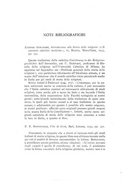 Studi e materiali di storia delle religioni