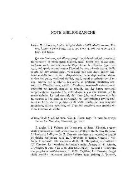 Studi e materiali di storia delle religioni