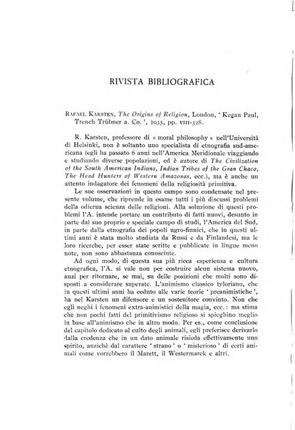 Studi e materiali di storia delle religioni