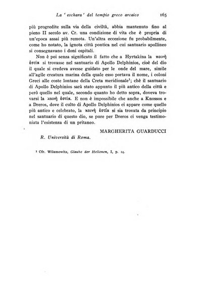 Studi e materiali di storia delle religioni