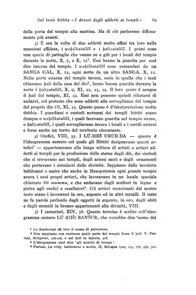 Studi e materiali di storia delle religioni