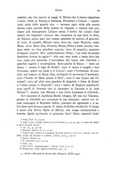 Studi e materiali di storia delle religioni