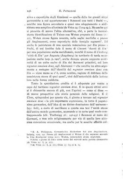 Studi e materiali di storia delle religioni