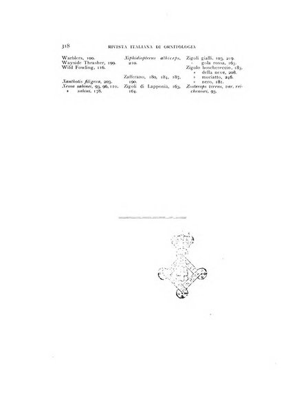 Rivista italiana di ornitologia
