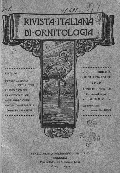 Rivista italiana di ornitologia