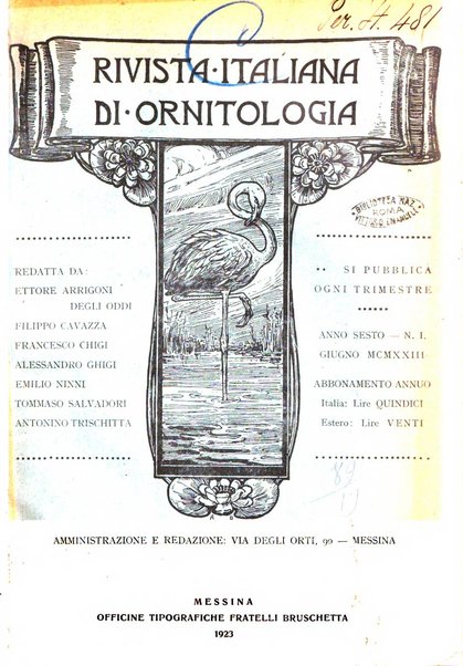 Rivista italiana di ornitologia