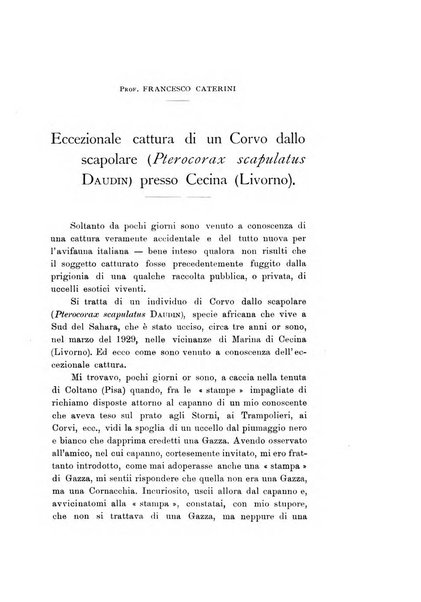 Rivista italiana di ornitologia