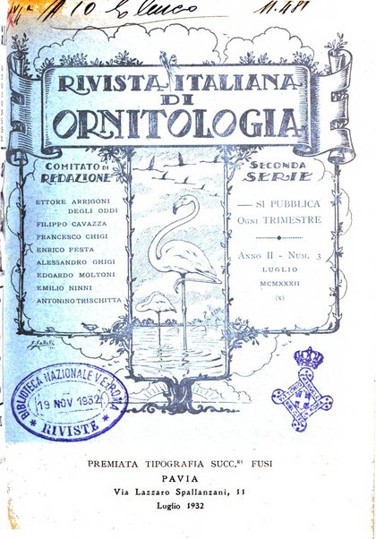 Rivista italiana di ornitologia