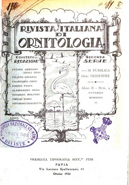 Rivista italiana di ornitologia