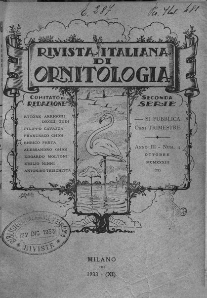 Rivista italiana di ornitologia