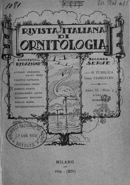 Rivista italiana di ornitologia