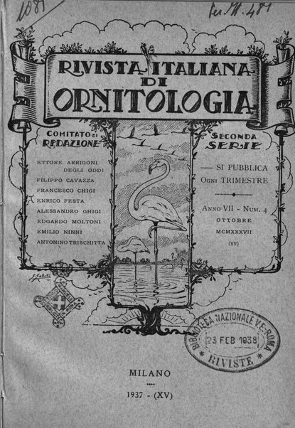 Rivista italiana di ornitologia