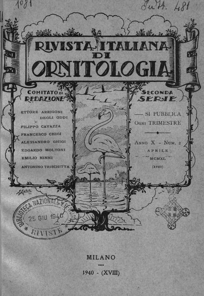 Rivista italiana di ornitologia