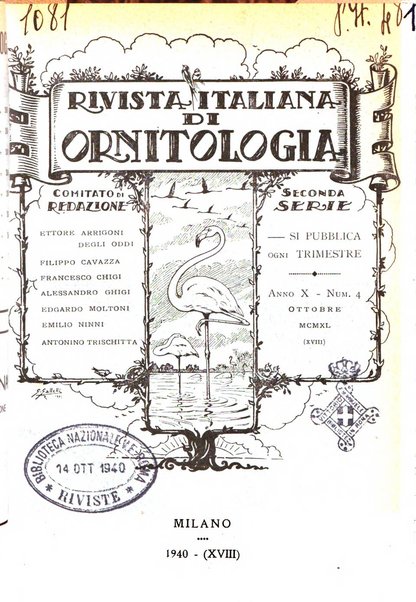 Rivista italiana di ornitologia