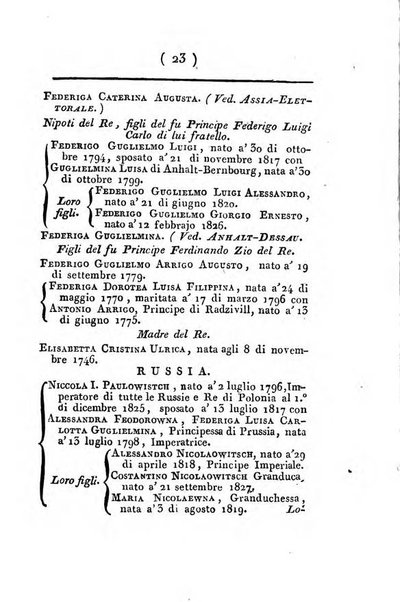 Almanacco della Real Casa e Corte per l'anno ...