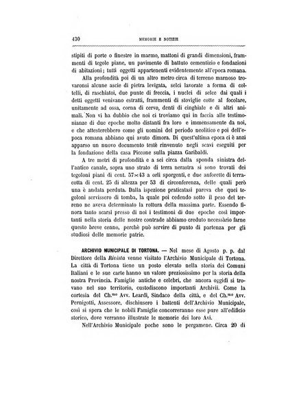 Rivista di storia, arte, archeologia della provincia di Alessandria periodico semestrale della commissione municipale di Alessandria