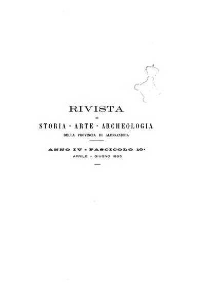 Rivista di storia, arte, archeologia della provincia di Alessandria periodico semestrale della commissione municipale di Alessandria