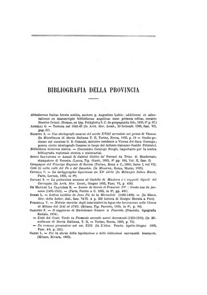 Rivista di storia, arte, archeologia della provincia di Alessandria periodico semestrale della commissione municipale di Alessandria