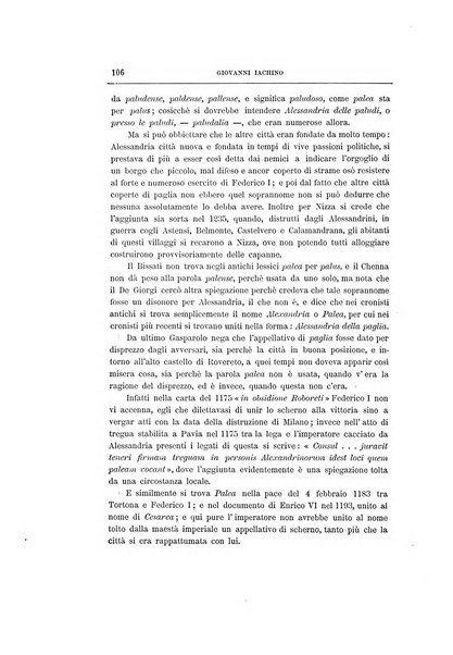 Rivista di storia, arte, archeologia della provincia di Alessandria periodico semestrale della commissione municipale di Alessandria