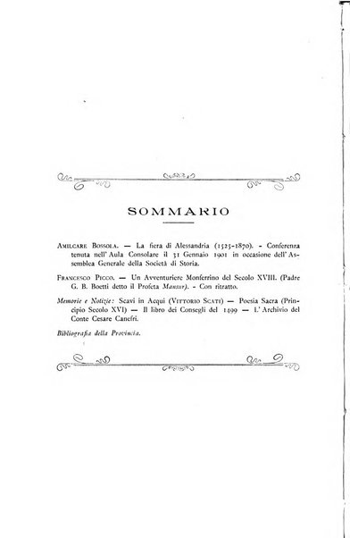 Rivista di storia, arte, archeologia della provincia di Alessandria periodico semestrale della commissione municipale di Alessandria