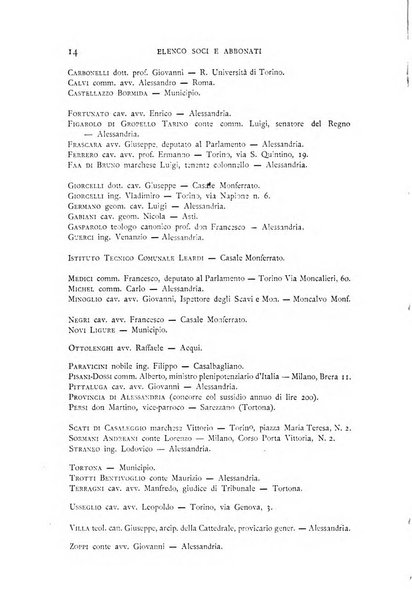 Rivista di storia, arte, archeologia della provincia di Alessandria periodico semestrale della commissione municipale di Alessandria