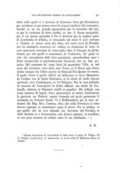 Rivista di storia, arte, archeologia della provincia di Alessandria periodico semestrale della commissione municipale di Alessandria