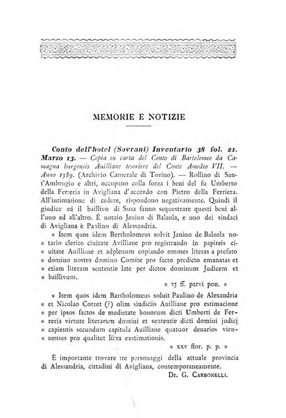 Rivista di storia, arte, archeologia della provincia di Alessandria periodico semestrale della commissione municipale di Alessandria