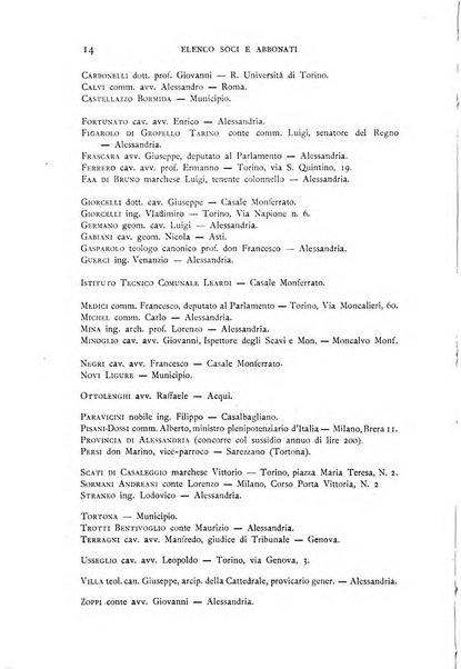 Rivista di storia, arte, archeologia della provincia di Alessandria periodico semestrale della commissione municipale di Alessandria