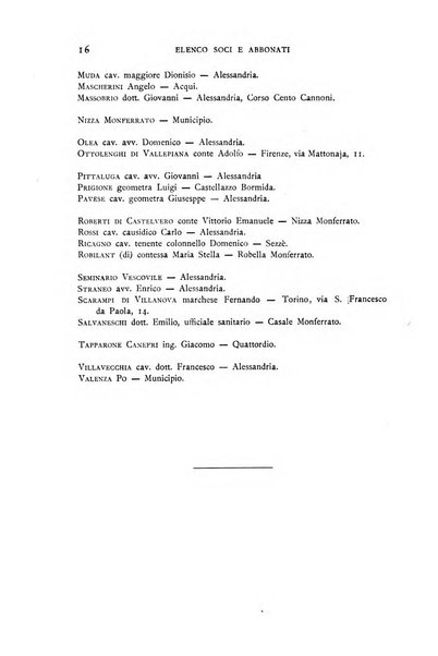 Rivista di storia, arte, archeologia della provincia di Alessandria periodico semestrale della commissione municipale di Alessandria