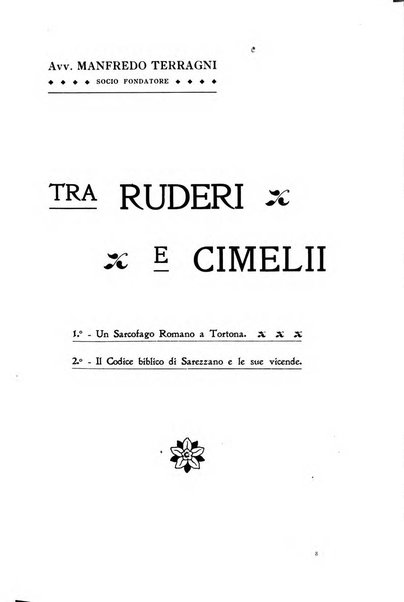 Rivista di storia, arte, archeologia della provincia di Alessandria periodico semestrale della commissione municipale di Alessandria