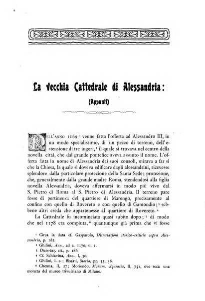 Rivista di storia, arte, archeologia della provincia di Alessandria periodico semestrale della commissione municipale di Alessandria