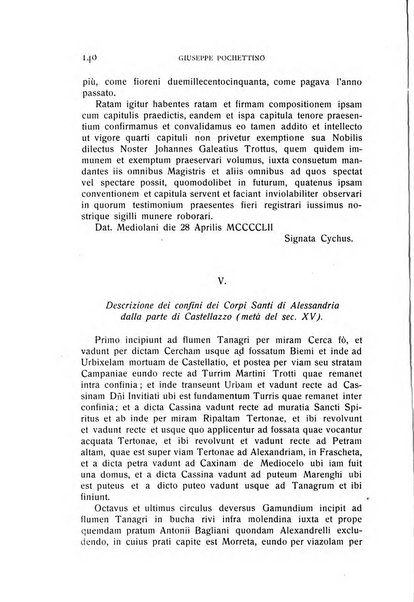 Rivista di storia, arte, archeologia della provincia di Alessandria periodico semestrale della commissione municipale di Alessandria