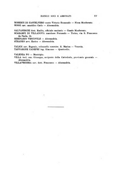 Rivista di storia, arte, archeologia della provincia di Alessandria periodico semestrale della commissione municipale di Alessandria