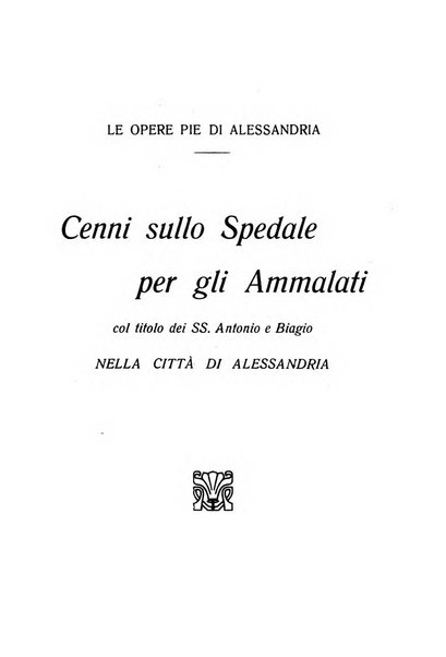 Rivista di storia, arte, archeologia della provincia di Alessandria periodico semestrale della commissione municipale di Alessandria