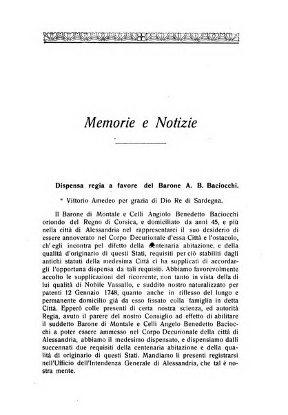 Rivista di storia, arte, archeologia della provincia di Alessandria periodico semestrale della commissione municipale di Alessandria