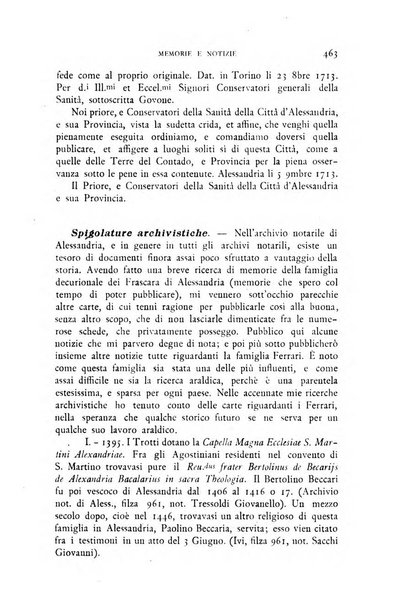 Rivista di storia, arte, archeologia della provincia di Alessandria periodico semestrale della commissione municipale di Alessandria