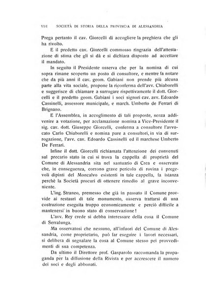 Rivista di storia, arte, archeologia della provincia di Alessandria periodico semestrale della commissione municipale di Alessandria