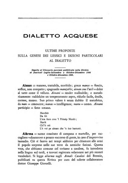 Rivista di storia, arte, archeologia della provincia di Alessandria periodico semestrale della commissione municipale di Alessandria