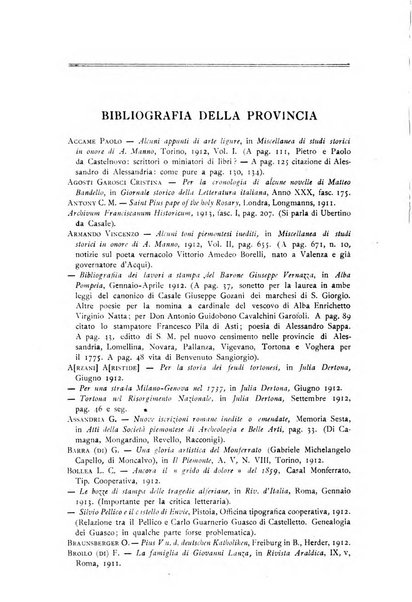 Rivista di storia, arte, archeologia della provincia di Alessandria periodico semestrale della commissione municipale di Alessandria