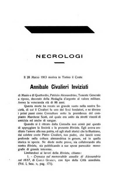 Rivista di storia, arte, archeologia della provincia di Alessandria periodico semestrale della commissione municipale di Alessandria