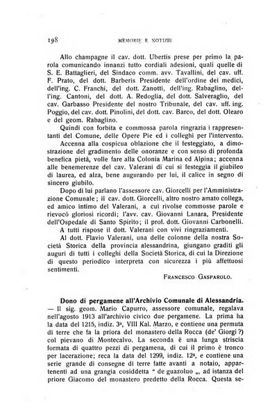 Rivista di storia, arte, archeologia della provincia di Alessandria periodico semestrale della commissione municipale di Alessandria