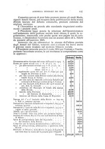 Rivista di storia, arte, archeologia della provincia di Alessandria periodico semestrale della commissione municipale di Alessandria