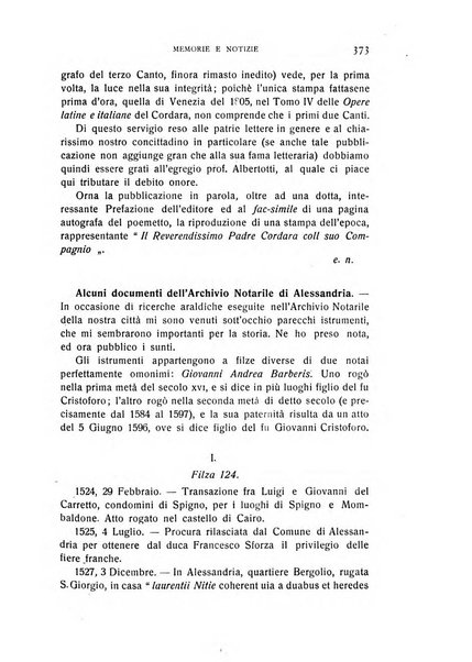 Rivista di storia, arte, archeologia della provincia di Alessandria periodico semestrale della commissione municipale di Alessandria