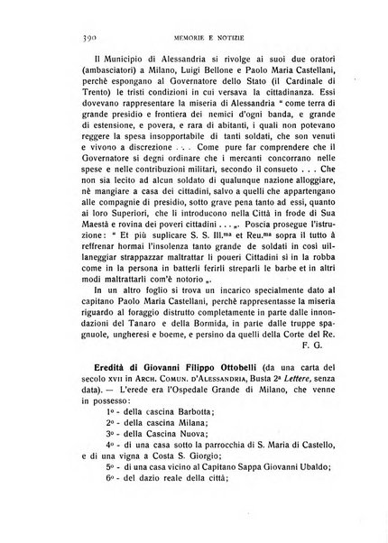 Rivista di storia, arte, archeologia della provincia di Alessandria periodico semestrale della commissione municipale di Alessandria