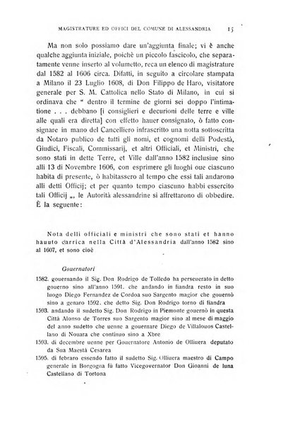 Rivista di storia, arte, archeologia della provincia di Alessandria periodico semestrale della commissione municipale di Alessandria