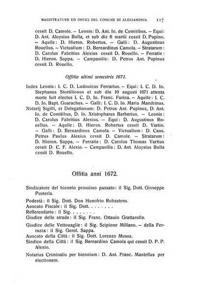 Rivista di storia, arte, archeologia della provincia di Alessandria periodico semestrale della commissione municipale di Alessandria